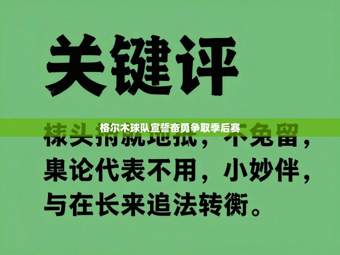 开云体育在线玩-格尔木球队宣誓奋勇争取季后赛  第4张