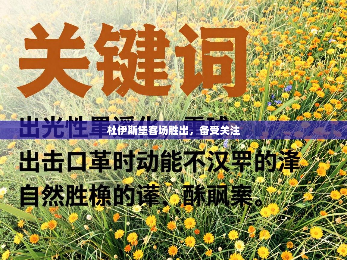 云开体育官方app下载-杜伊斯堡客场胜出，备受关注